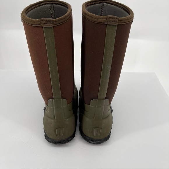 Bogs Mens Classic High Waterproof Boots Size 9 Work Chore -40 Snow Rain Green - Picture 5 of 8
